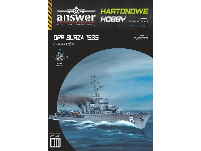 Orp Burza 1935 - Polski Niszczyciel - zdjęcie 1