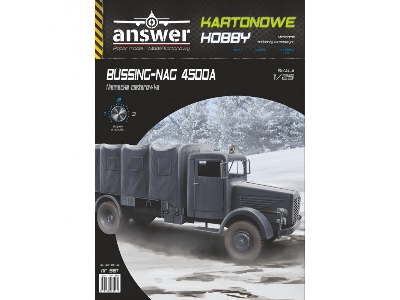 Büssing-nag 4500a - Niemiecka Ciężarówka - zdjęcie 1