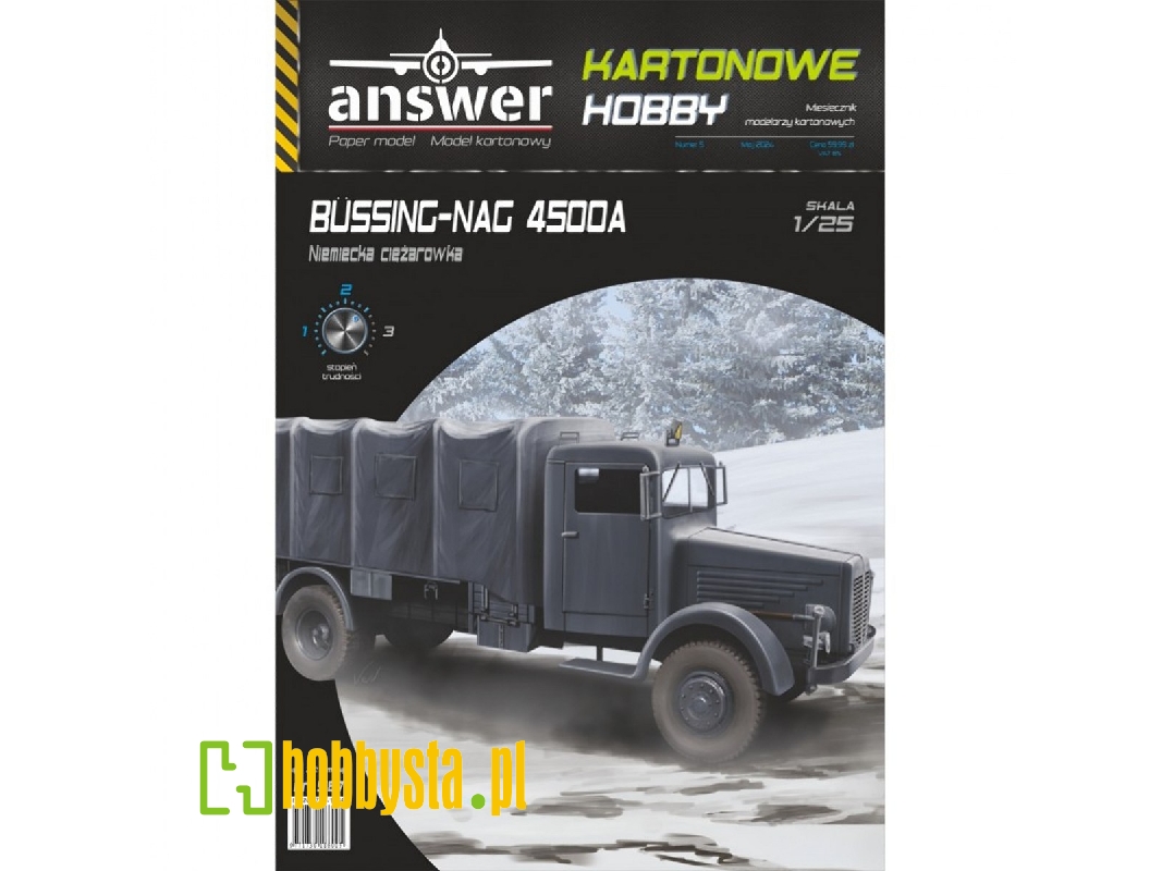 Büssing-nag 4500a - Niemiecka Ciężarówka - zdjęcie 1