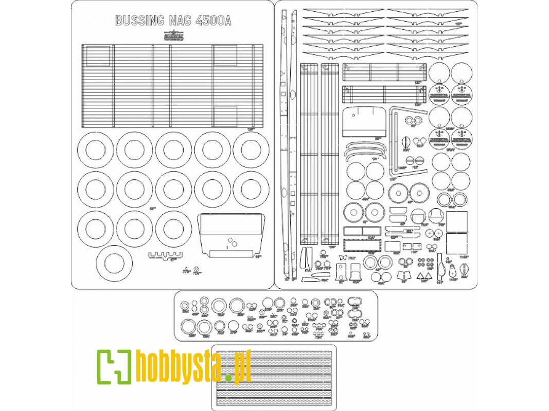 Büssing-nag 4500a - Szkielet, Detale - zdjęcie 1