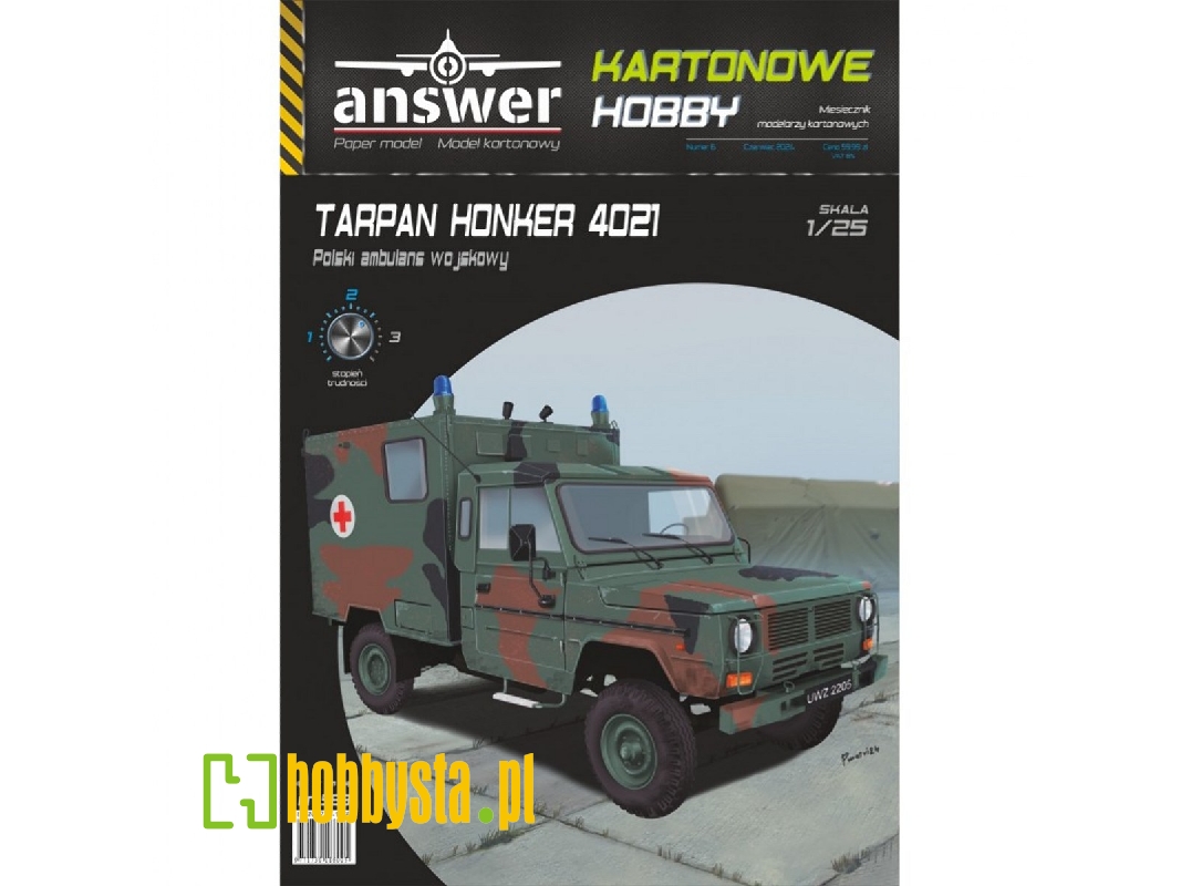 Tarpan Honker 4021 - Polski Ambulans Wojskowy - zdjęcie 1