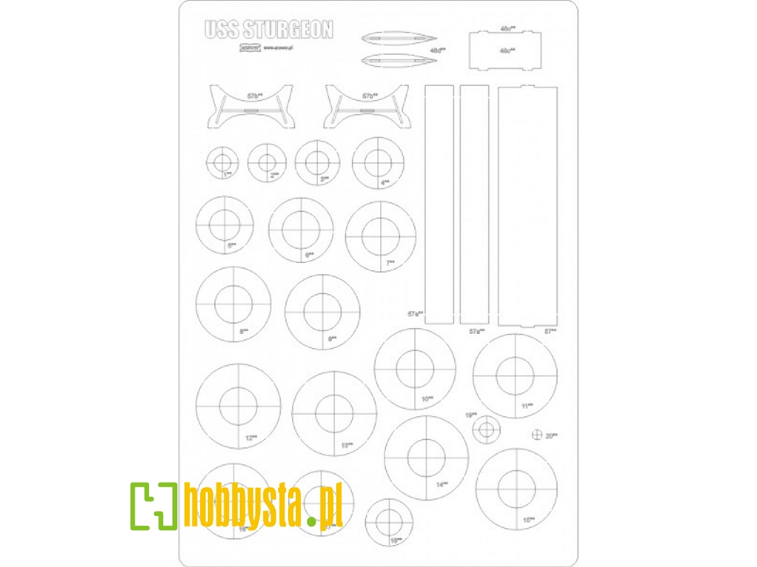 Uss Sturgeon - Szkielet - zdjęcie 1