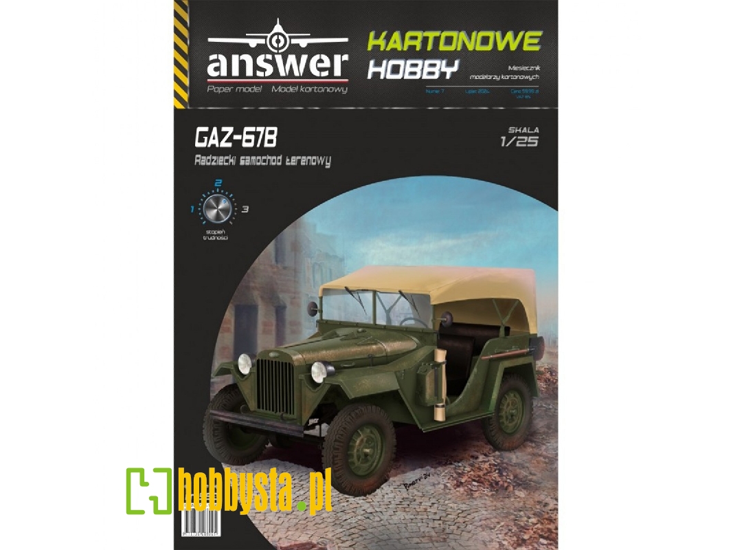Gaz-67b - Radziecki Samochód Terenowy - zdjęcie 1