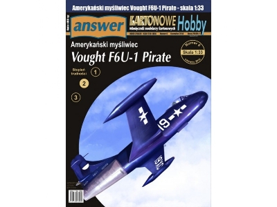 Vought F6u-1 Pirate - Amerykański Myśliwiec - zdjęcie 1