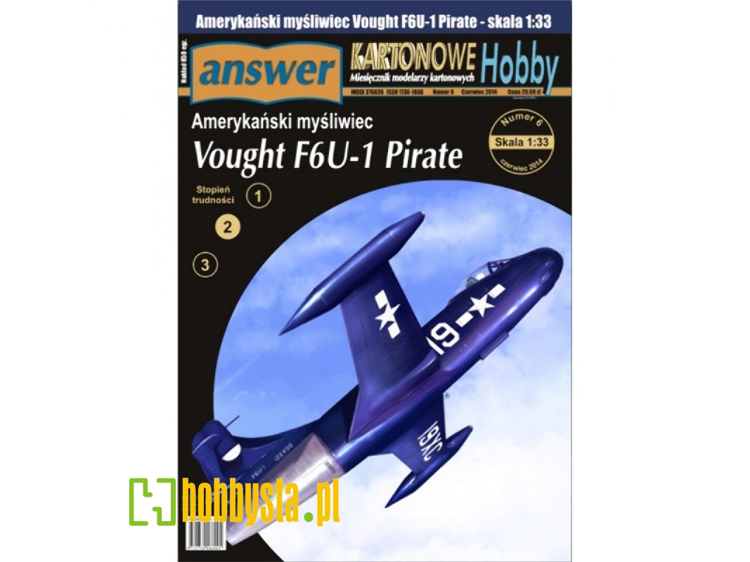 Vought F6u-1 Pirate - Amerykański Myśliwiec - zdjęcie 1