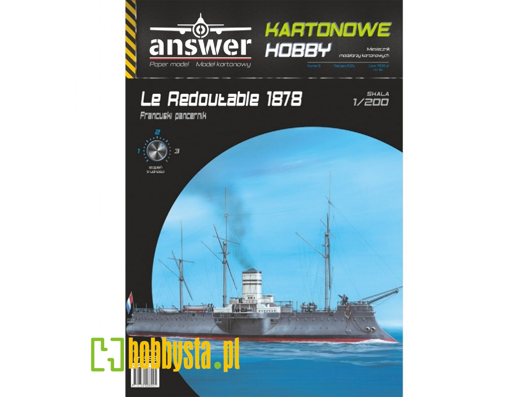 Le Redoutable 1878 - Francuski Pancernik - zdjęcie 1