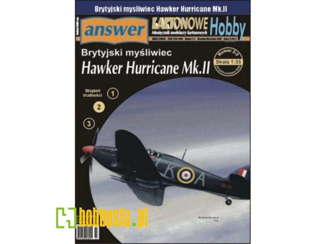Hawker Hurricane Mk.Ii - Brytyjski Myśliwiec - zdjęcie 1