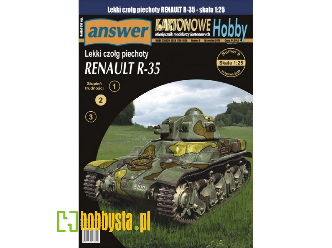 Renault R-35 - Lekki Czołg Piechoty - zdjęcie 1