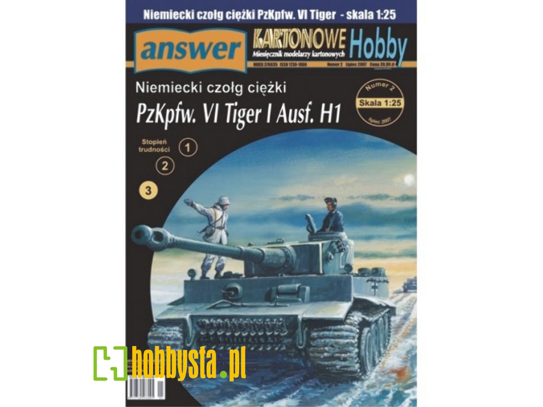 Pzkpfw. Vi Tiger I Ausf. H1 - Niemiecki Czołg Ciężki - zdjęcie 1
