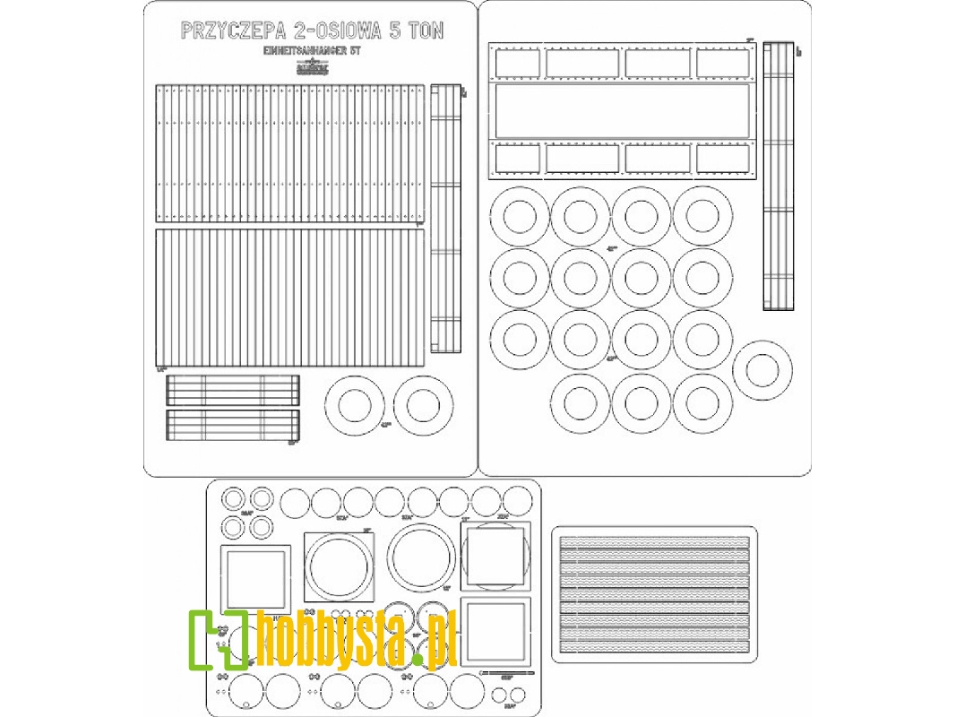 Einheitsanhänger 5t - Szkielet, Detale - zdjęcie 1