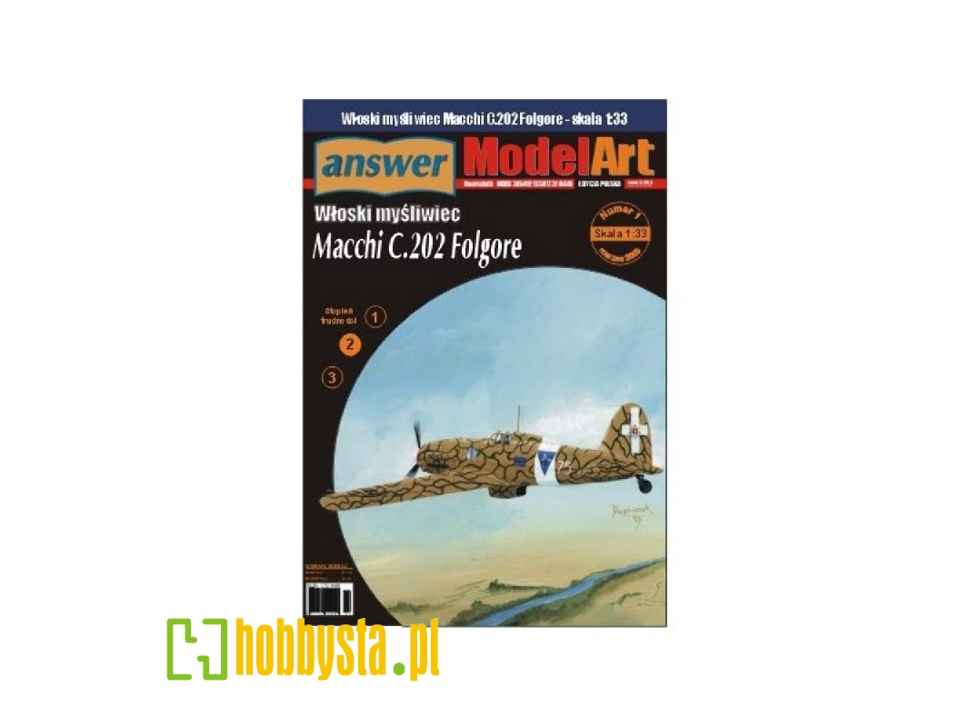 Macchi C.202 Folgore - WĹ‚oski MyĹ›liwiec - zdjÄ™cie 1