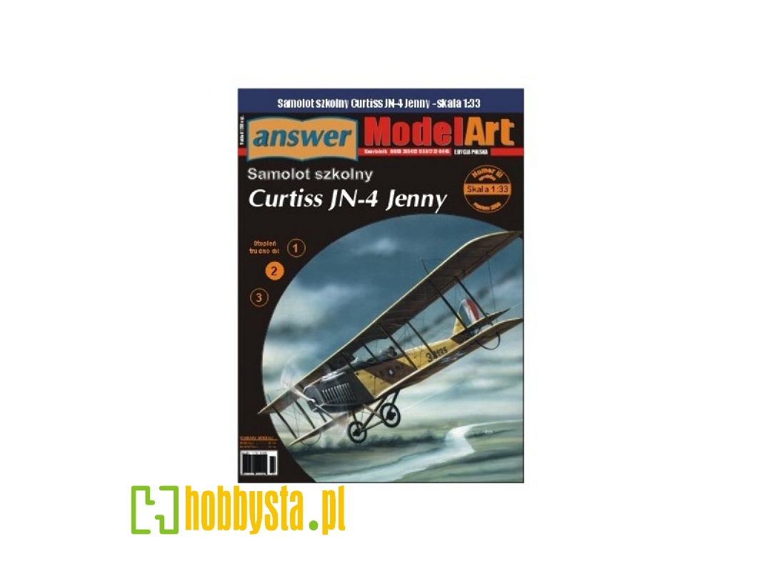 Curtiss Jn-4 Jenny - Samolot Szkolny - zdjęcie 1