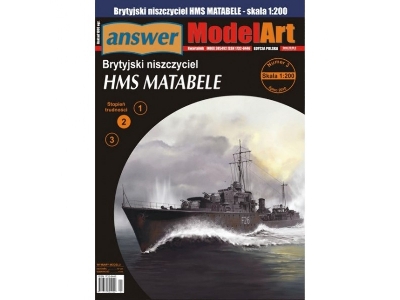 Hms Matabele - Brytyjski Niszczyciel - zdjęcie 1