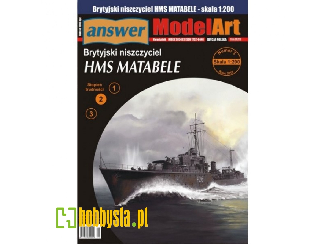 Hms Matabele - Brytyjski Niszczyciel - zdjęcie 1