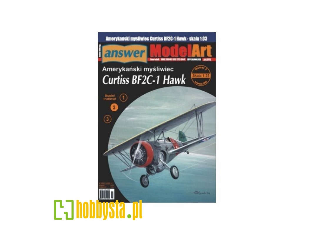 Curtiss Bf2c-1 Hawk - Amerykański Myśliwiec - zdjęcie 1