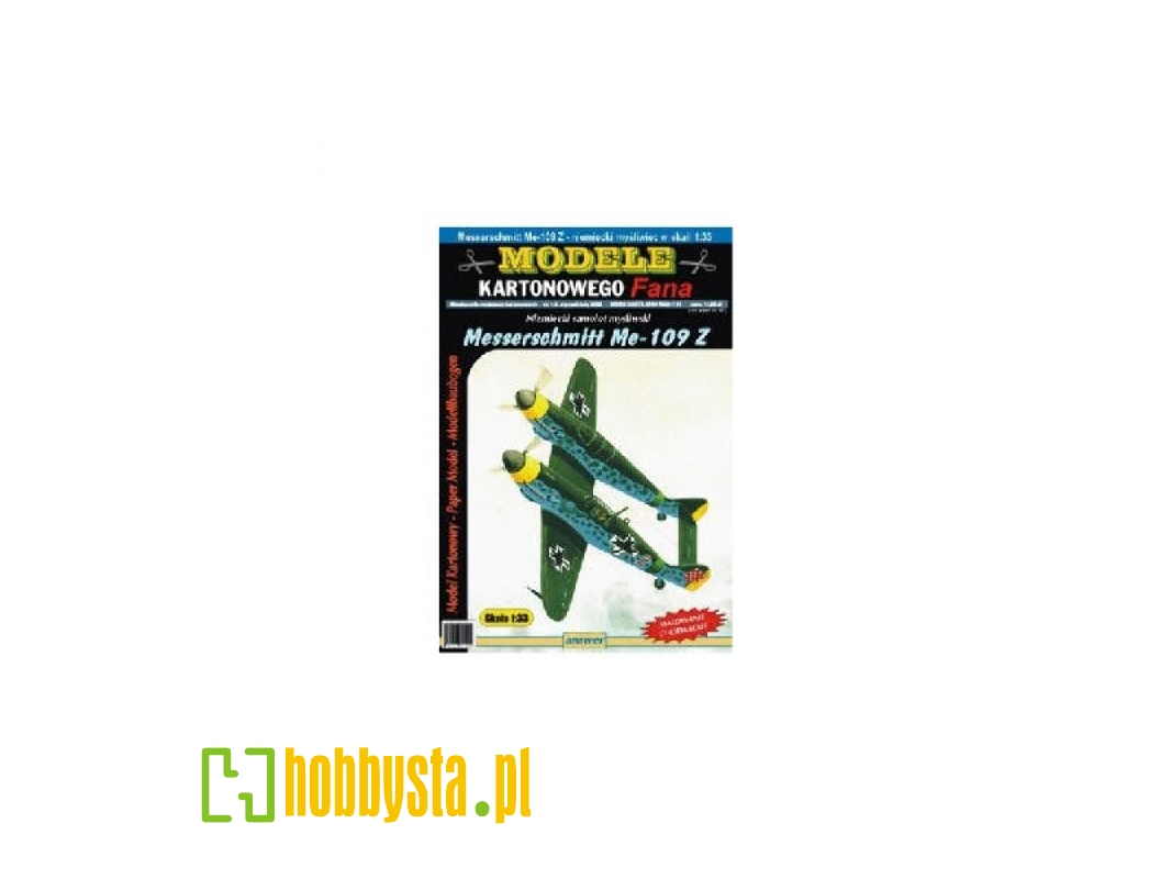 Messerschmitt Me-109 Z - Niemiecki Samolot Myśliwski - zdjęcie 1