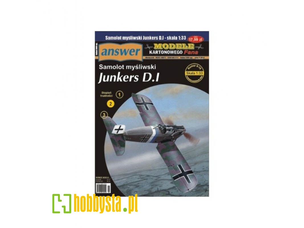Junkers D.I - Samolot Myśliwski - zdjęcie 1