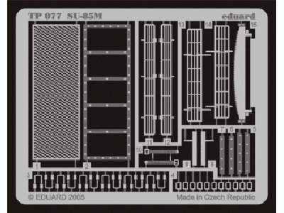  SU-85M 1/35 - Dragon - blaszki - zdjęcie 1