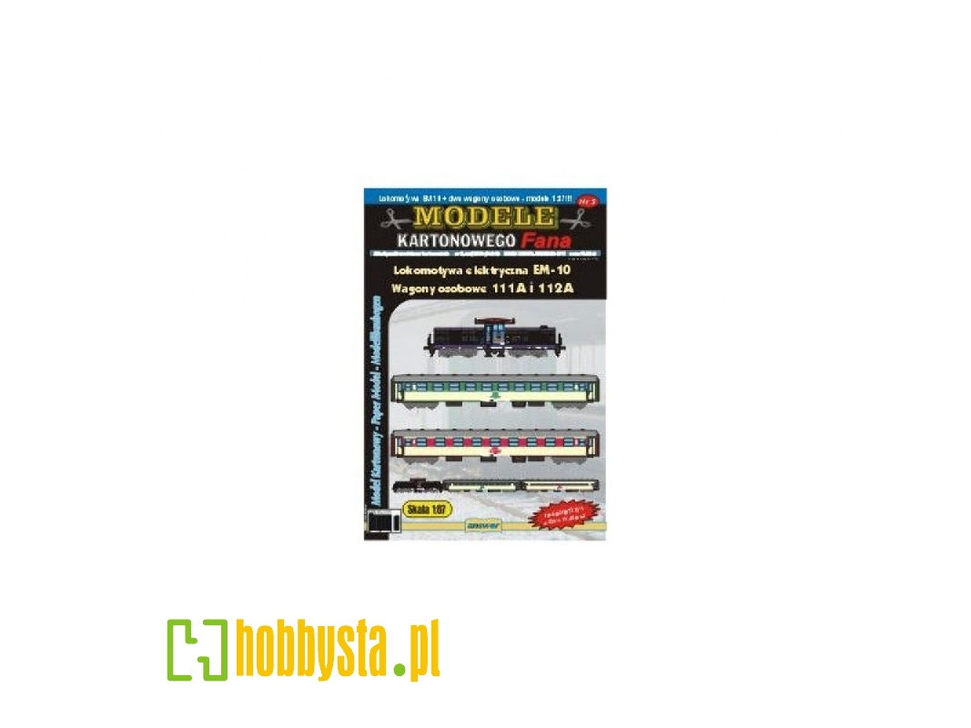 Lokomotywa Elektryczna Em-10, Wagony Osobowe 111a I 112a - zdjęcie 1