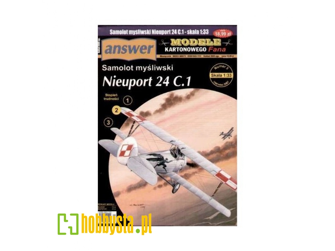 Nieuport 24 C.1 - Samolot Myśliwski - zdjęcie 1