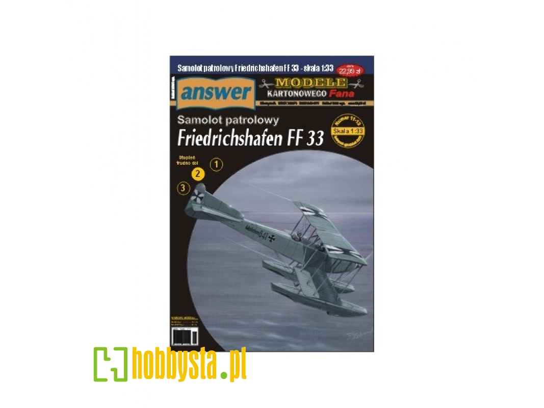Friedrichshafen Ff 33 - Samolot Patrolowy - zdjęcie 1