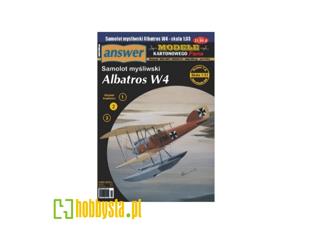 Albatros W4 - Samolot Myśliwski - zdjęcie 1