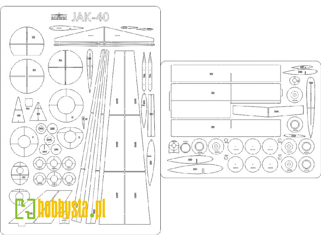 Jak-40 - Szkielet, Detale - zdjęcie 1