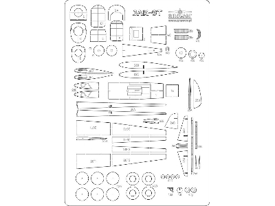 Jak-9t - Szkielet, Detale - zdjęcie 1
