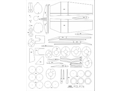 Pzl P.7a - Szkielet - zdjęcie 1
