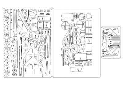 Mig-21 Bis - Szkielet - zdjęcie 1