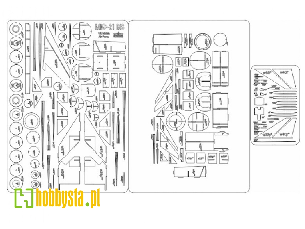 Mig-21 Bis - Szkielet - zdjęcie 1