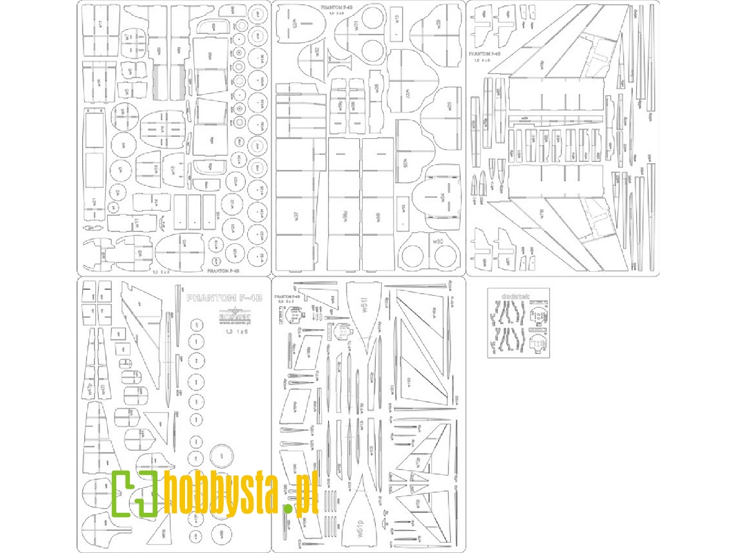 F-4b/C Phantom Ii - Szkielet - zdjęcie 1