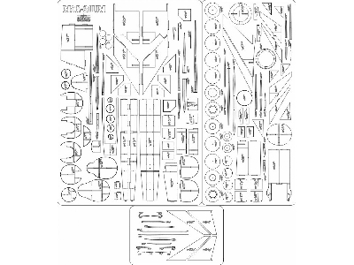 Mig-21 Um - Szkielet - zdjęcie 1