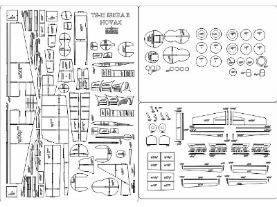 Ts-11 Iskra - Szkielet - zdjęcie 1