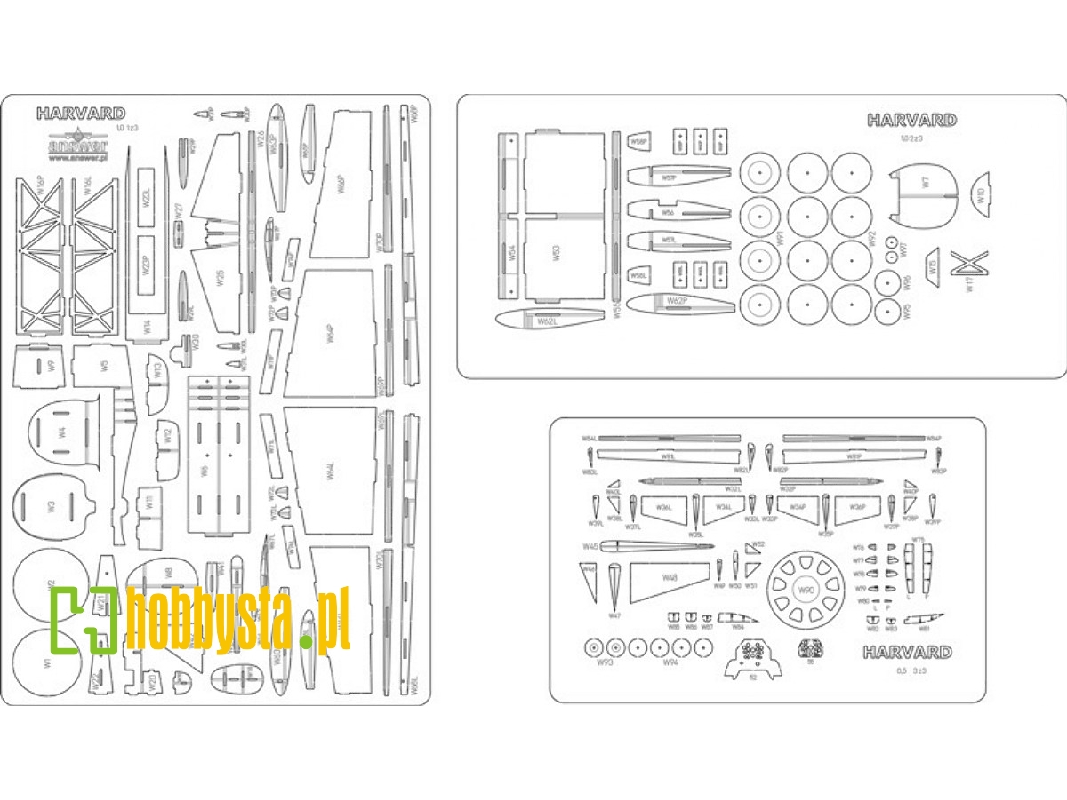 Harvard Iib North American - Szkielet - zdjęcie 1