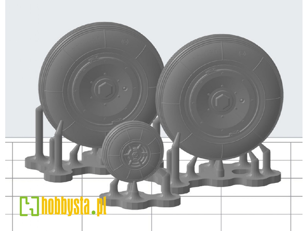 Mi-2 - Zestaw Kół - zdjęcie 1
