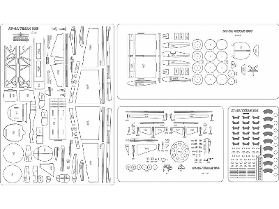 At-6 Texan - Szkielet - zdjęcie 1