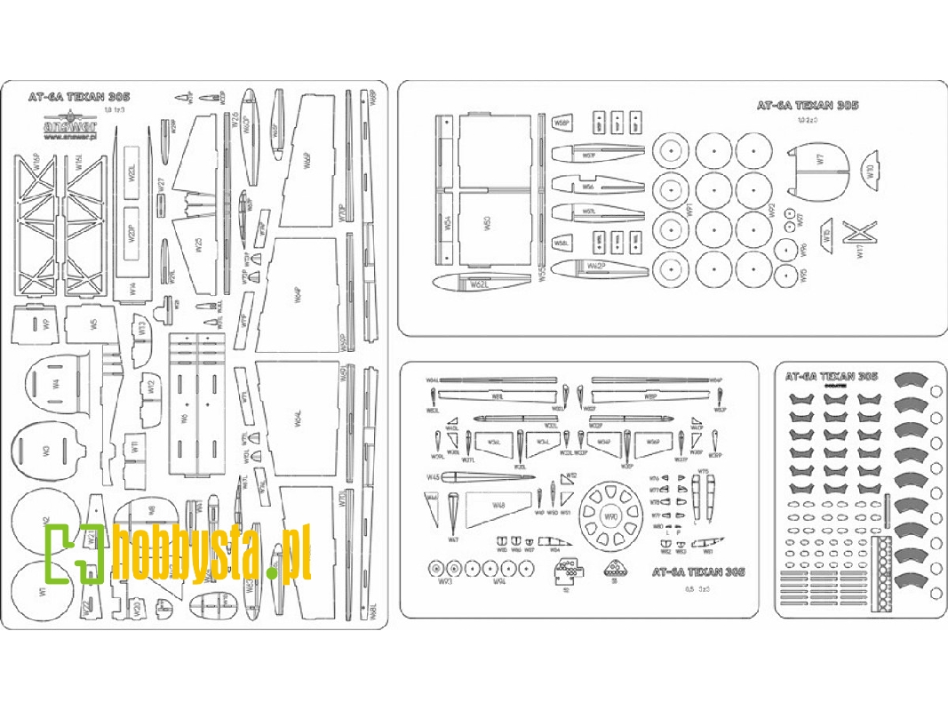 At-6 Texan - Szkielet - zdjęcie 1