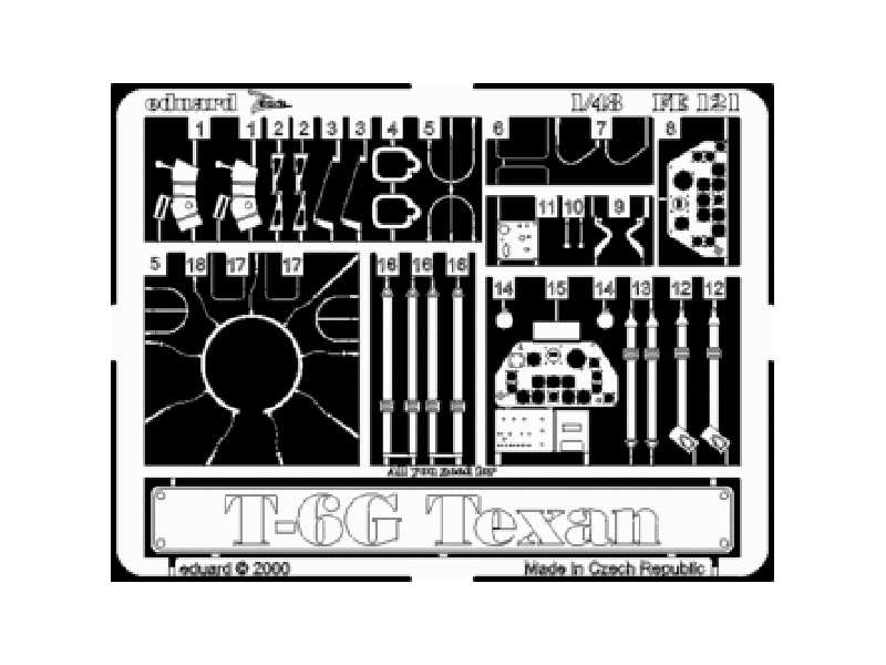 T-6G Texan 1/48 - Ocidental - blaszki - zdjęcie 1