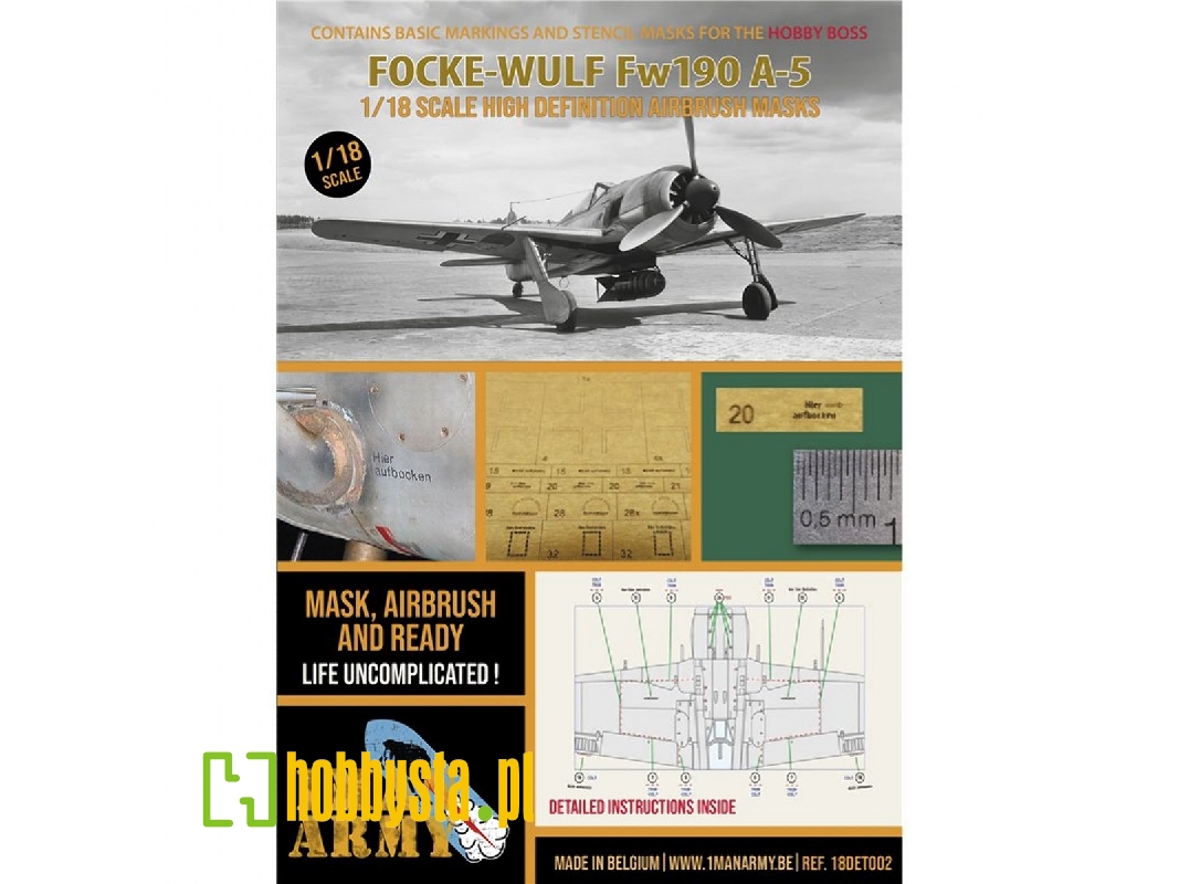 Focke Wulf Fw-190 A-5 (For Hobby Boss Kits) - zdjęcie 1