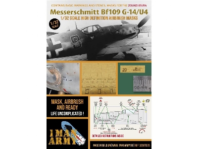 Messerschmitt Bf-109 G-14/U4 (For Zoukei Mura Kits) - zdjęcie 1