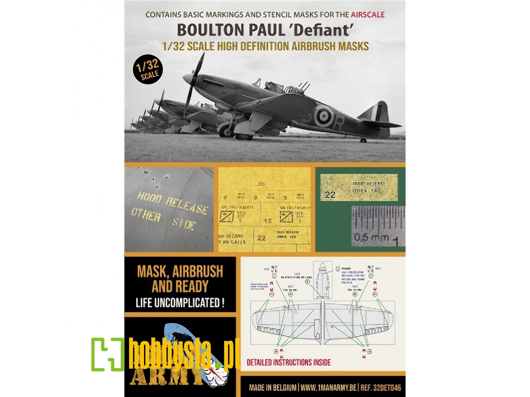Boulton Paul Defiant (For Airscale Kits) - zdjęcie 1