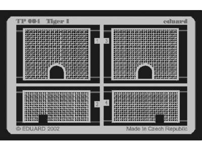  Tiger I 1/35 - Tamiya - blaszki - zdjęcie 1