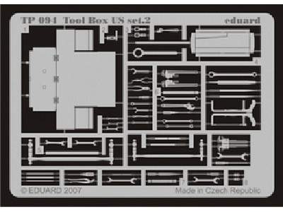  Tool Box US set.2 1/35 - blaszki - zdjęcie 1