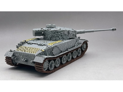 Panzerbefehlswagen Tiger (P) 003 With Zimmerit In May 1944 - zdjęcie 4