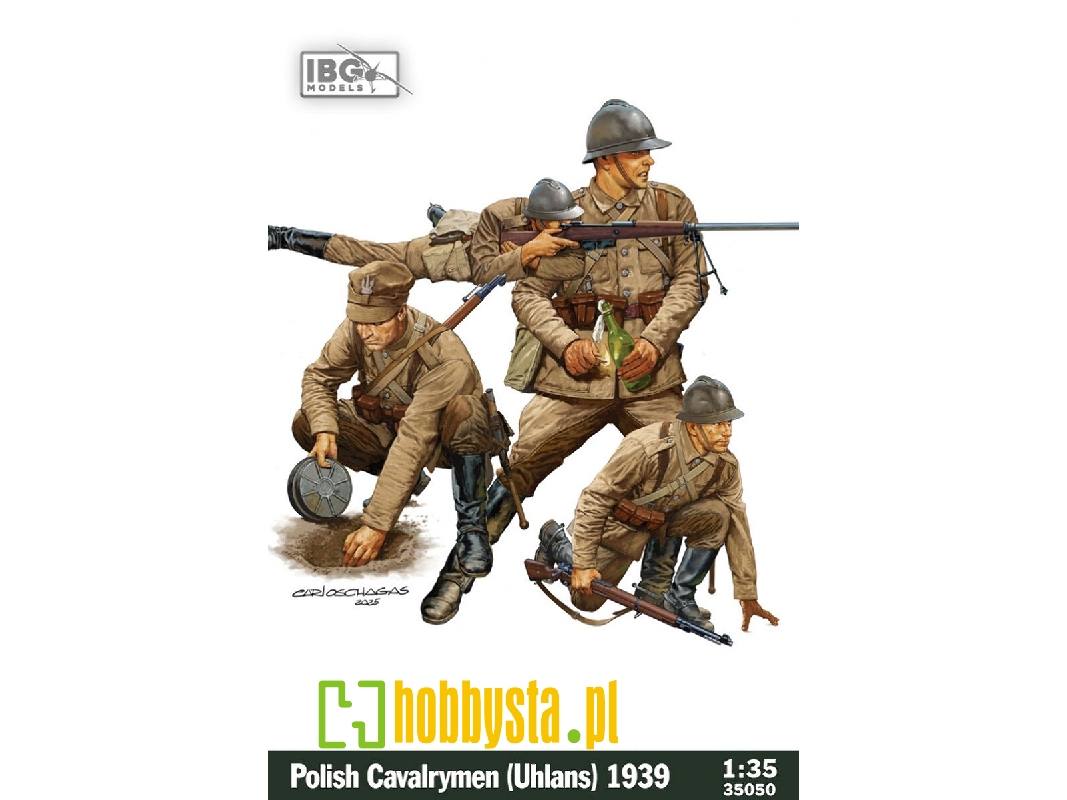 Polish Cavalrymen (Uhlans) 1939 - Figure Set - zdjęcie 1