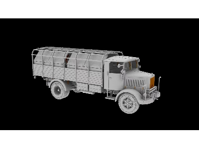 Italian Wwii Autocannonce 3ro & Ammo Carrier Truck (2in1) - zdjęcie 7