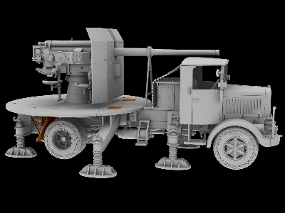 Italian Wwii Autocannonce 3ro & Ammo Carrier Truck (2in1) - zdjęcie 29
