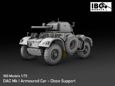 Dac Mk.I Close Support - British Armoured Car - zdjęcie 3