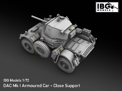 Dac Mk.I Close Support - British Armoured Car - zdjęcie 4